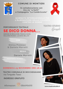 LOCANDINA DEFINITIVA SE DICO DONNA MONTIERI